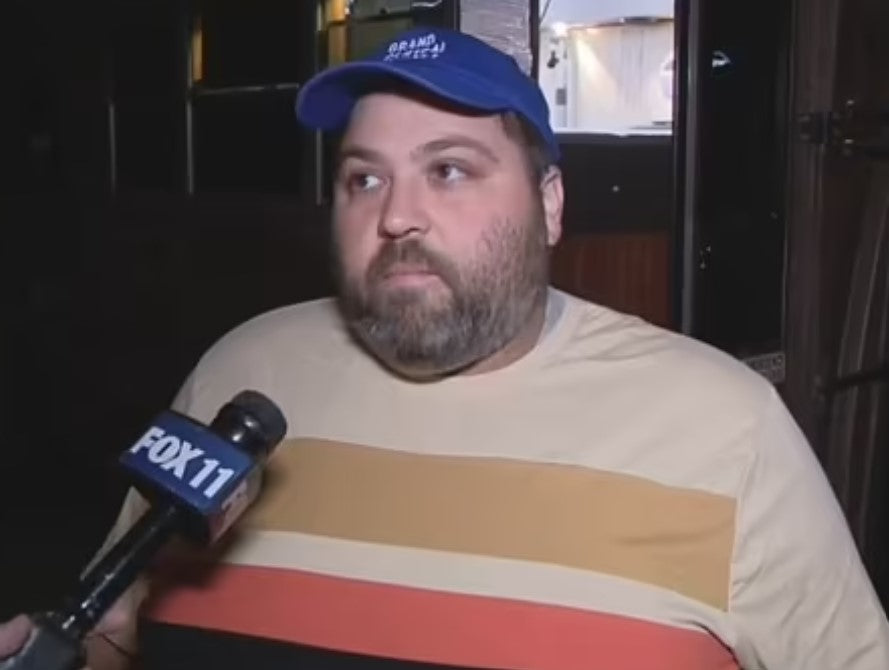 The terrifying moment a California father fights back after brazen burglar returns to his home