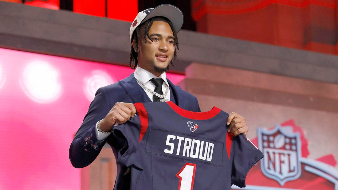 Texans' C.J. Stroud puts pre-draft test score drama behind him after going No. 2: 'Critics are gonna