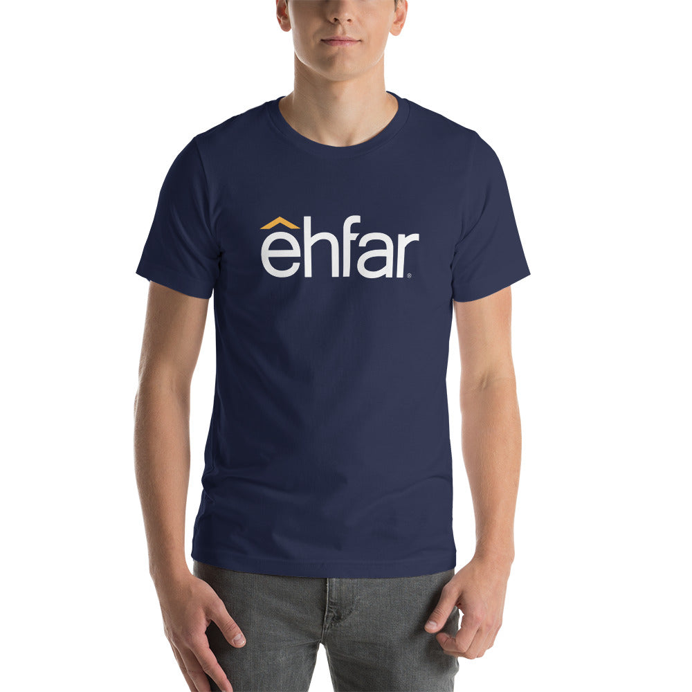 ehfar Unisex t-shirt (light lettering)