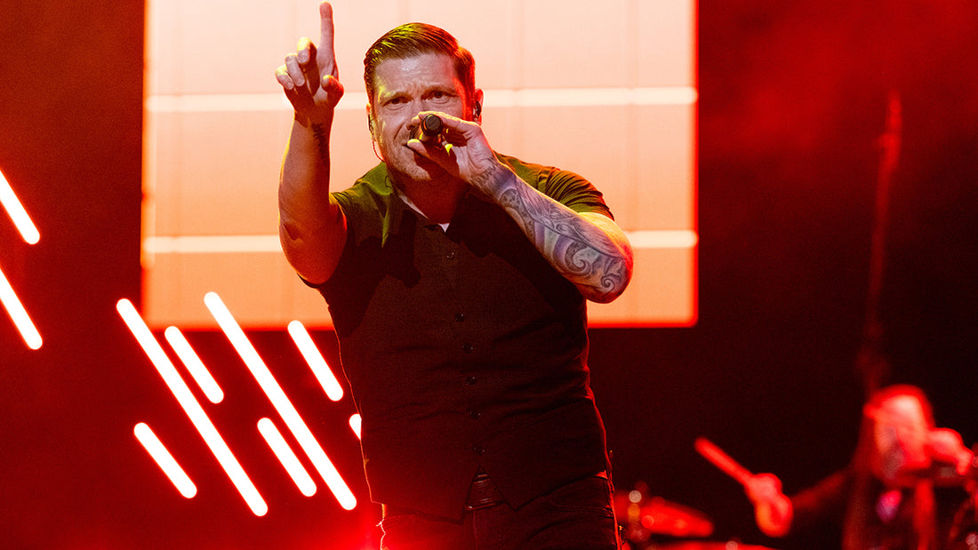 Watch Shinedown's Brent Smith jump into crowd during set to break up fight - Louder