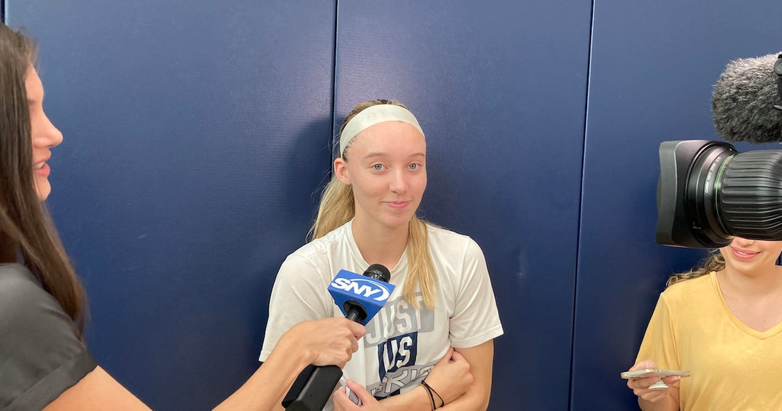 Dom Amore: 'Assistant coach' Paige Bueckers keeping positive, staying committed to her UConn women's