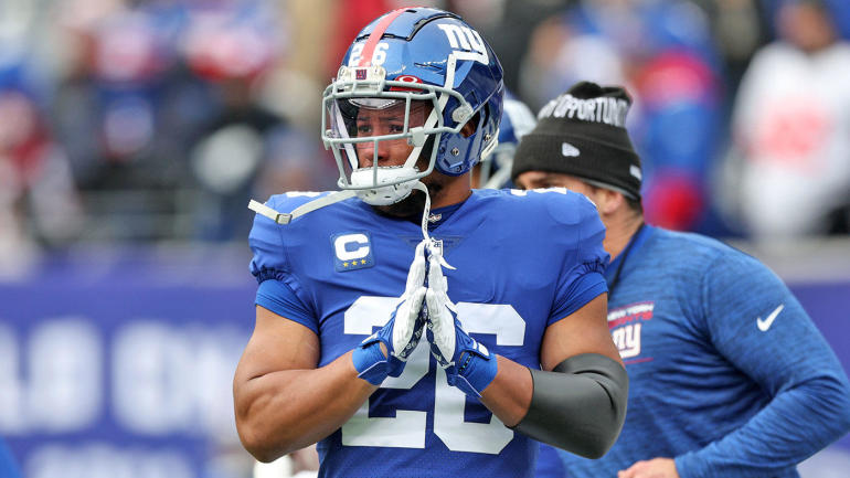 Saquon Barkley not worried about final year of rookie deal: 'When the time comes, it is going ..
