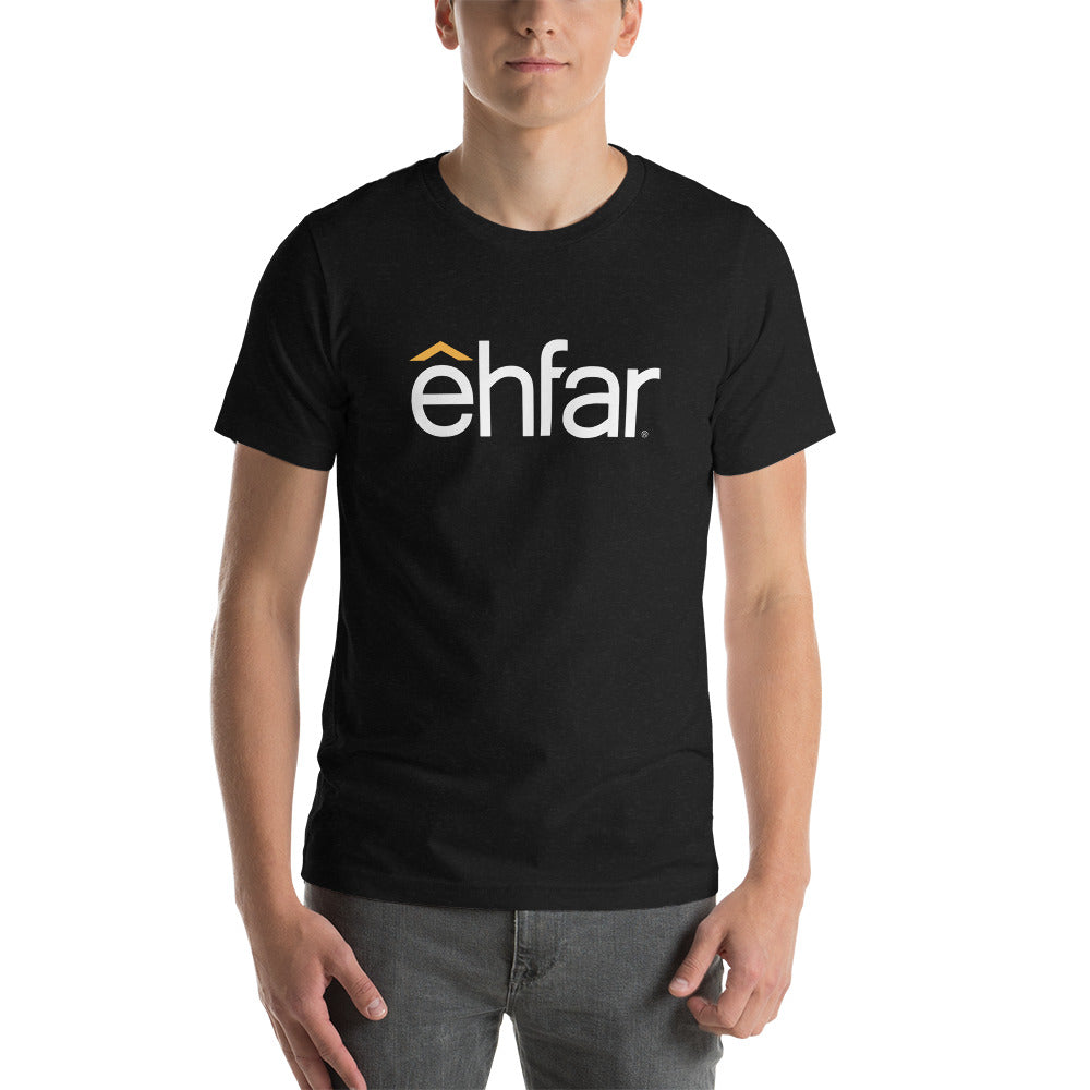 ehfar Unisex t-shirt (light lettering)